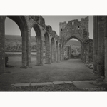 Llanthony Priory study 1, Black Mountains, Brecon Beacons, Wales