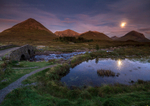 Red Cuillin Moonrise