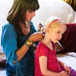 Young hairdresser