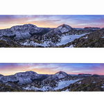 Haystacks sunset 360