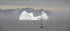 Iceberg and yacht