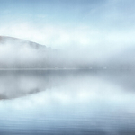 Lifting mists over Ullswater at Cowtown