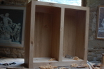 Solid Oak Handmade bespoke Wall Cabinet