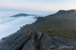 Cloud Inversion at Slieve Meelbeg, Mourne Mountains.