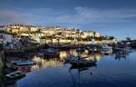 Winter view at Brixham early morning