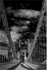 Conway suspension bridge 2 bw