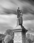 Statue in Infrared