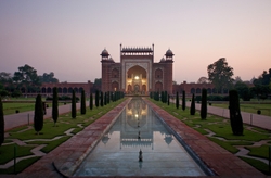 The Taj Mahal entrance gate, Agra