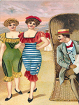 Victorian Beach Scene 39