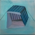 Shelter Series 2, acrylic on canvas, 20cm x 20cm