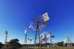 Windmills at Penong Nullarbor Plains South Australia