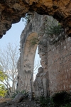 San Martín o de La Candelaria, chancel arch & nave ruins