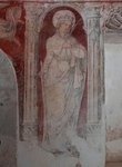Lower cloister walk, NW testera mural