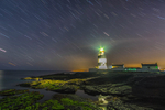 Stars trails at Hook Lighthouse