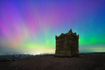 The Northern Lights Over Rivington Pike
