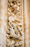 Salamanca cathedral astronaut