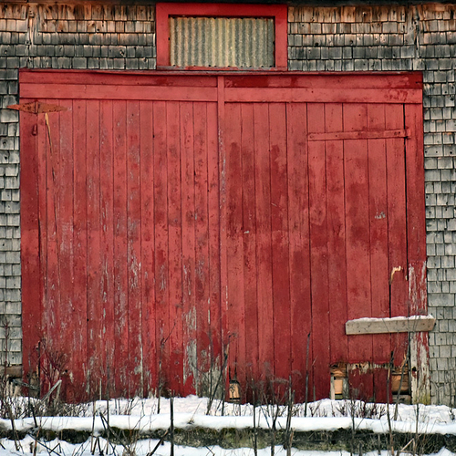 Old barn in Kings County, NB, Canada