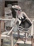 Victorian Beach Scene 22