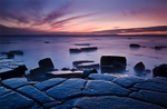 Sunset over Kimmeridge Ledges