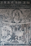 Large cloister, upper walk mural, Last Judgement