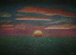 Mid-Ocean Sunset