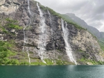 Norway Hellesylt Seven Sisters Waterfall 7