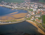 A00275D Coatal Village of Elie Fife from Wood Haven bay in 2002