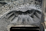 Lower cloister walk, conchal mural