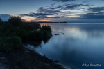 Blue Hour at Bartin's Bay, Lough Neagh. - County Armagh