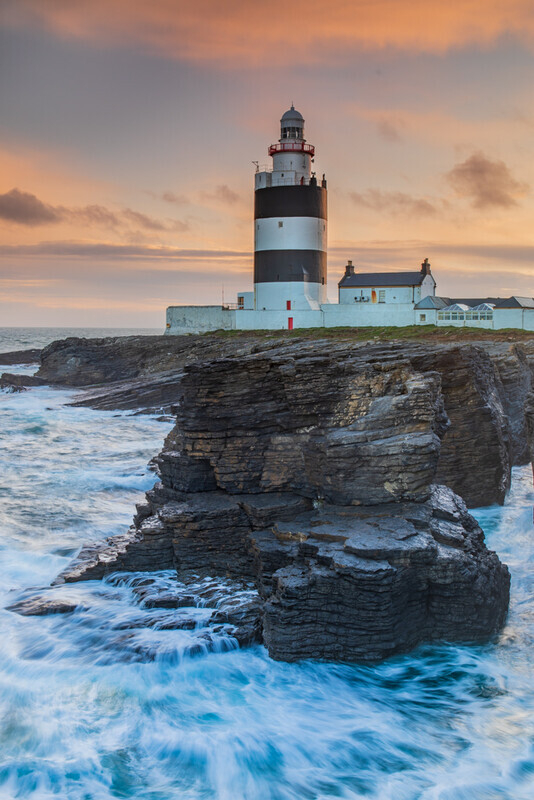 Hook Lighthouse at Sunset, Co Wexford