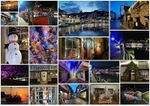 Christmas in Looe collage