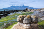 Isle of Rum from Laig Bay, Isle of Eigg4