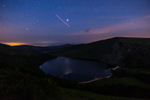 Lough Tay during night