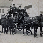 Fire Brigade St. John New Brunswick Canada 1900s