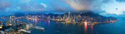 KMPAN-50 Hong Kong island from the ICC - Evening