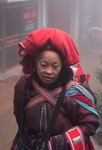 Red Dao national minority lady, Sapa