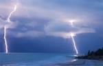 Lightning in Blue