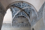 Lower cloister walk, tester groin vault