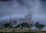 Kilchurn Castle in the mist