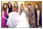 Bride and her bridesmaids