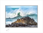 2020-014C Stormy Seas at the Giant Causeway