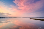 Admiring the Estuary Sunset