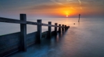 Sea Groynes-Felixstowe-Suffolk
