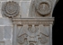 Façade portal, left pilaster detail