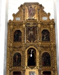 San Bernardino de Sena, S nave wall, La Soledad altar