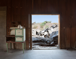 Vulture City, Arizona | Fallen Porch