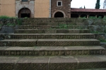 Santa María de Jesús, church steps
