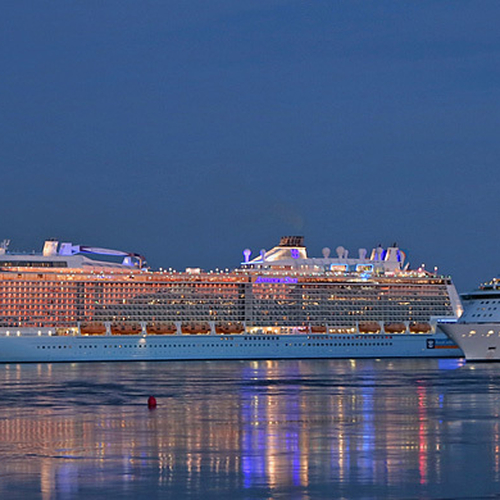 Serenade of the Seas & Anthem of the Seas in Saint John Harbor