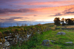 Sun setting at Steel Rigg, Hadrians Wall          ref  5509