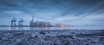 Misty Twilight at Felixstowe:146E